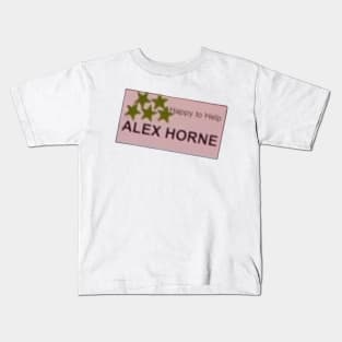 Alex Horne Happy to Help Kids T-Shirt